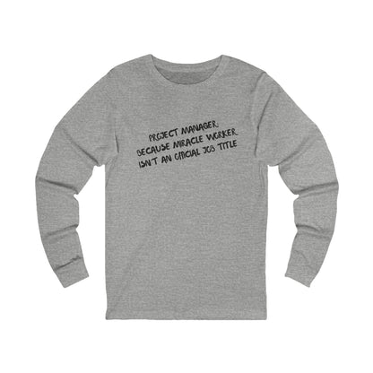 Unisex Jersey Long Sleeve Tee